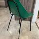 A shell chair by Pierre Guariche for Meurop in vintage green from the 1960s.