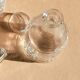 Servant salt shaker pepper golden metal