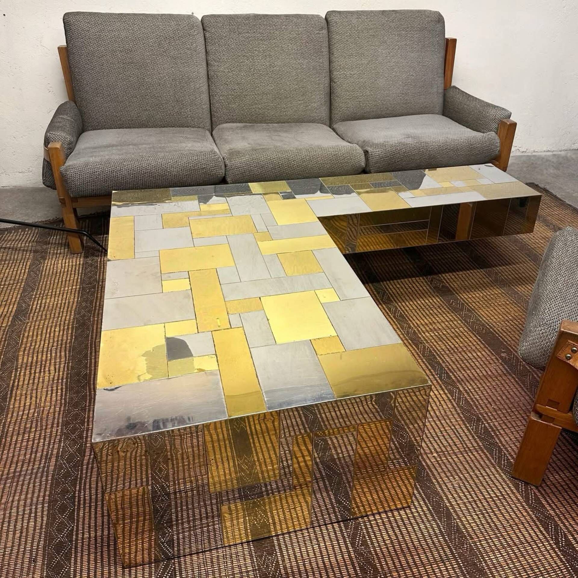Coffee table "cityscape" by Paul Evans, 1970