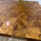 Design coffee table style elm magnifying glass