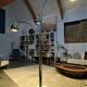 Floor lamp Chromed thrush three branches very 70s by Goffredo Reggiani