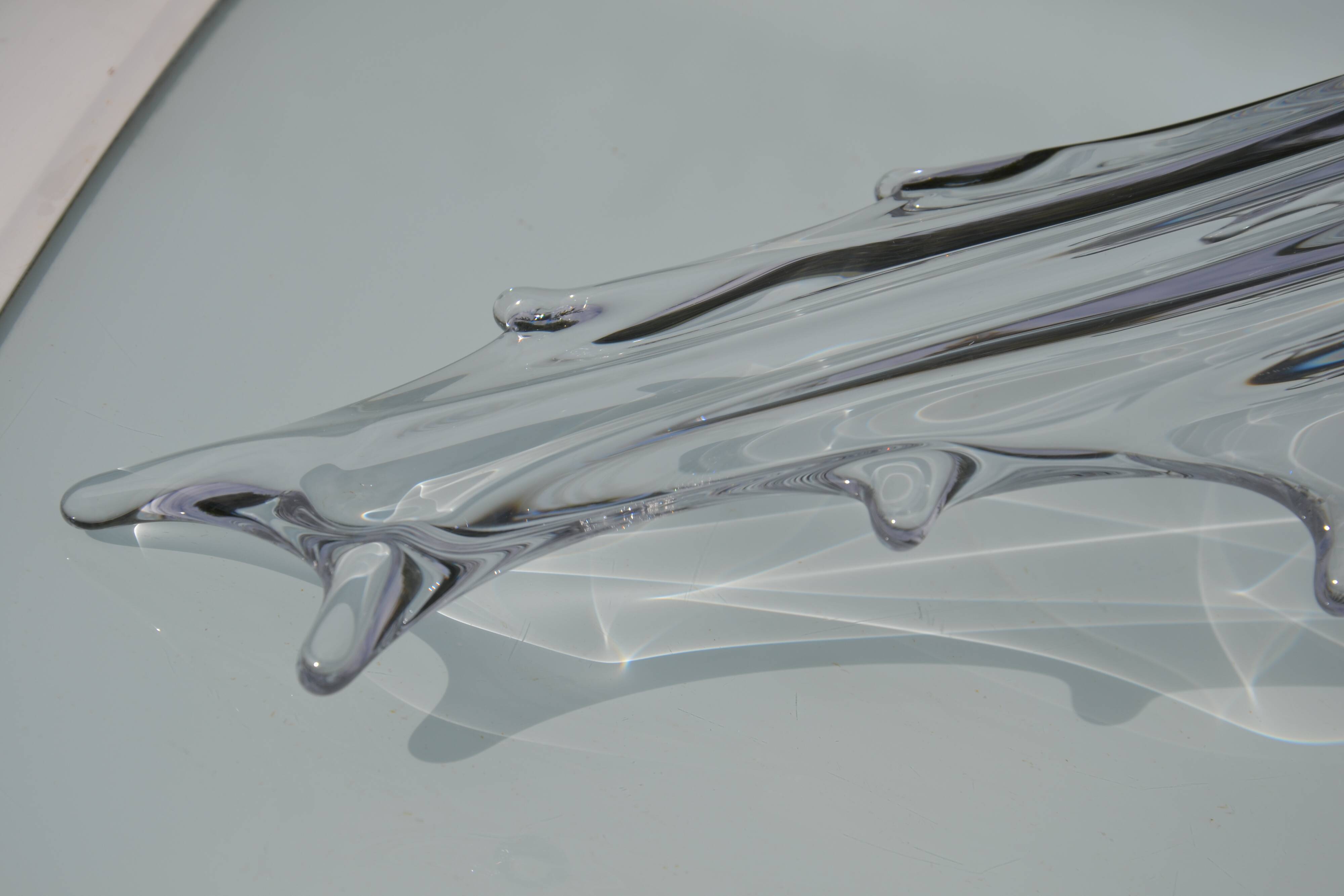 Centre de table, coupe en cristal