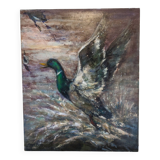 Oil on canvas “The beautiful escape” by Maggit VERGEZ (XX-XXI century)
