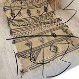 Handmade Moroccan Berber carpet 223 x 143 CM