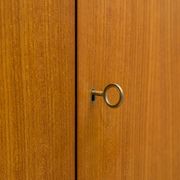 Two-door chest of drawers/sideboard with hairpin legs, 1960s. Restored
