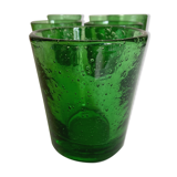 Set de 6 verres gobelets de Biot XXL 1960