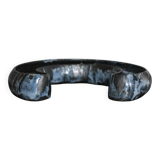 Ceramic jardinière signed Blain Francoise, pottery La Borne, centre of your