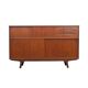 Buffet haut en teck, design danois, années 1960