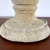 Vintage stone lamp from the 70s