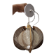 Scandinavian woven suspension lamp