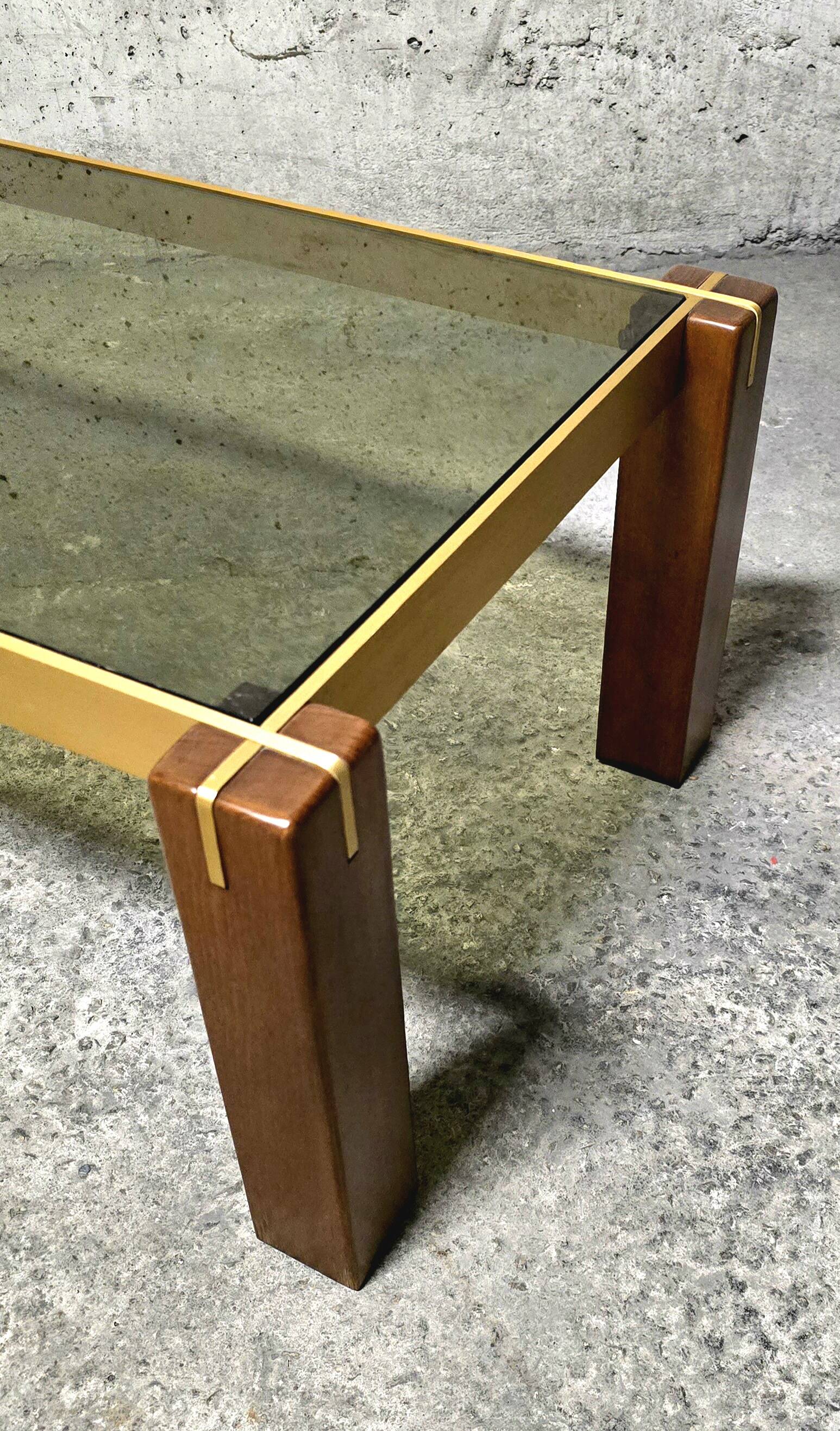 Vintage coffee table by Renato Polidori 1970