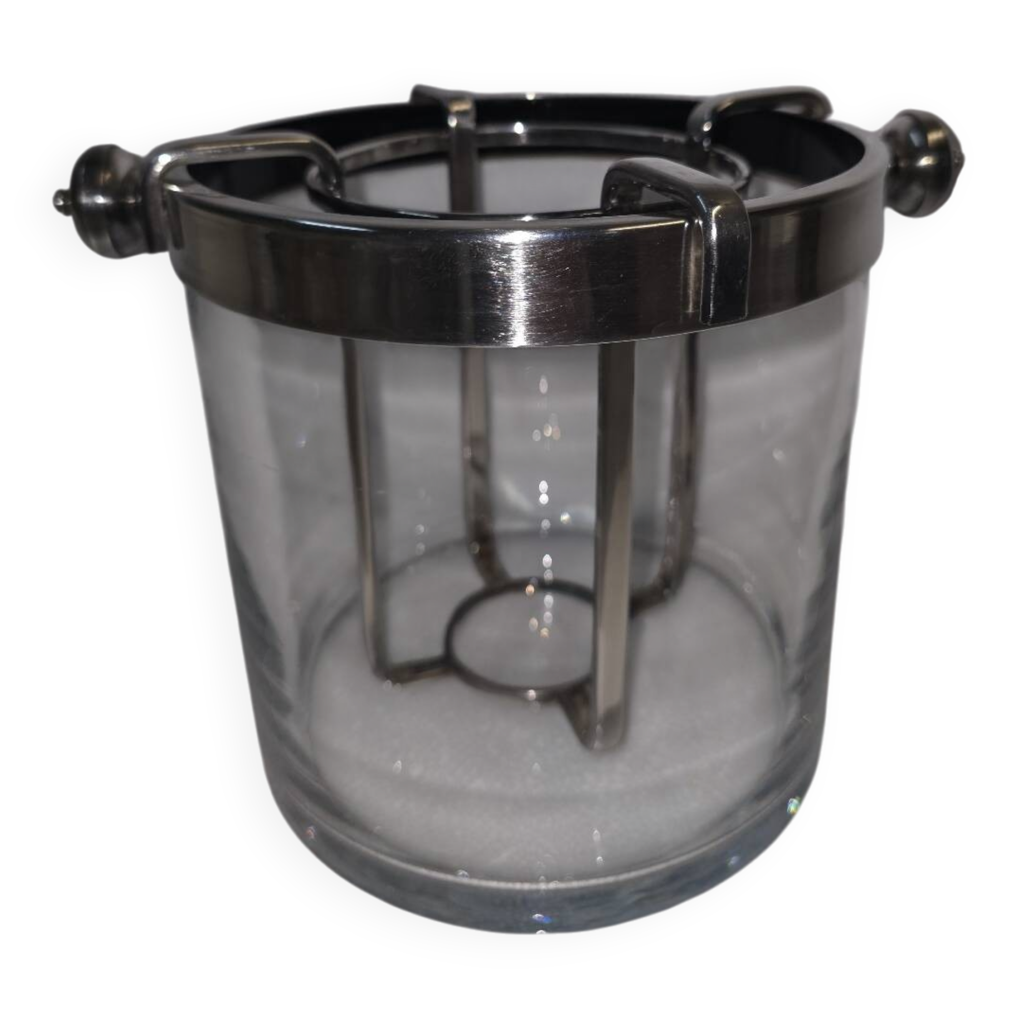 Champagne bucket, Fleuron production Christofle