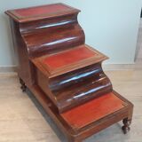 Staircase, Victorian in mahogany , second half of the 19th Century