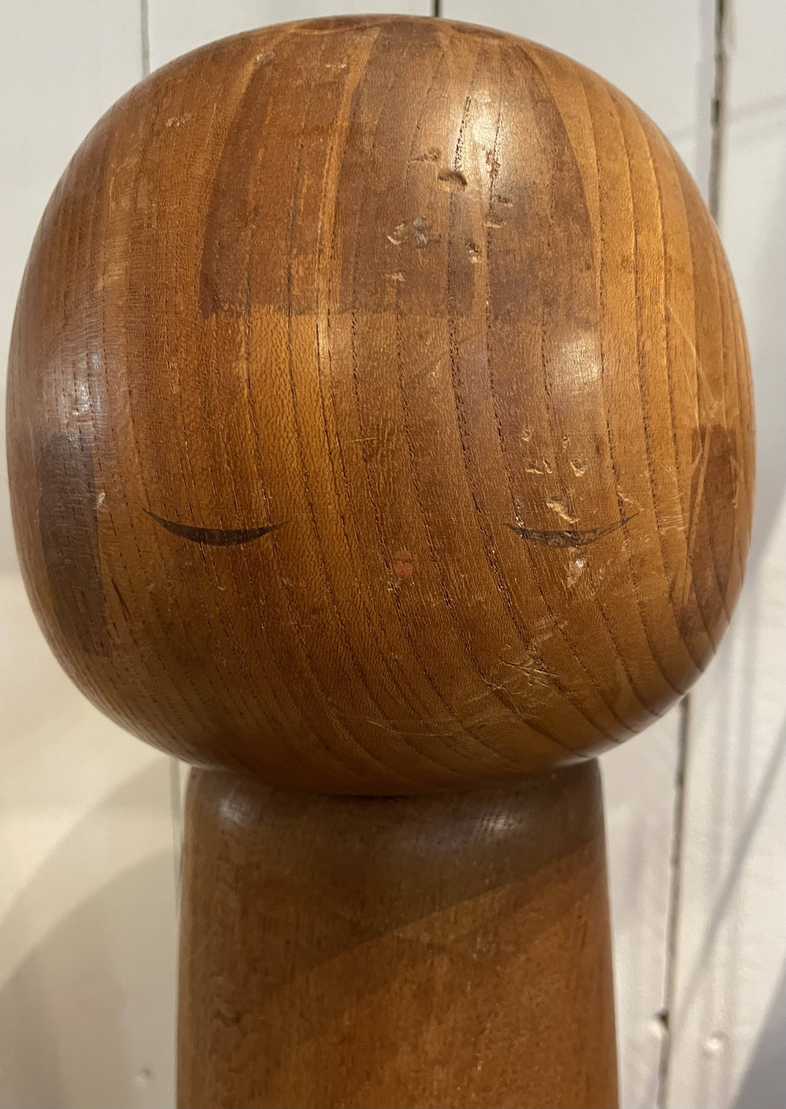 Japanese wooden Kokeshi doll