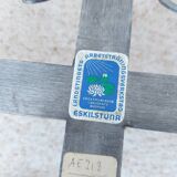 Vintage Scandinavian candle holder, Sweden town of Eskiltuna