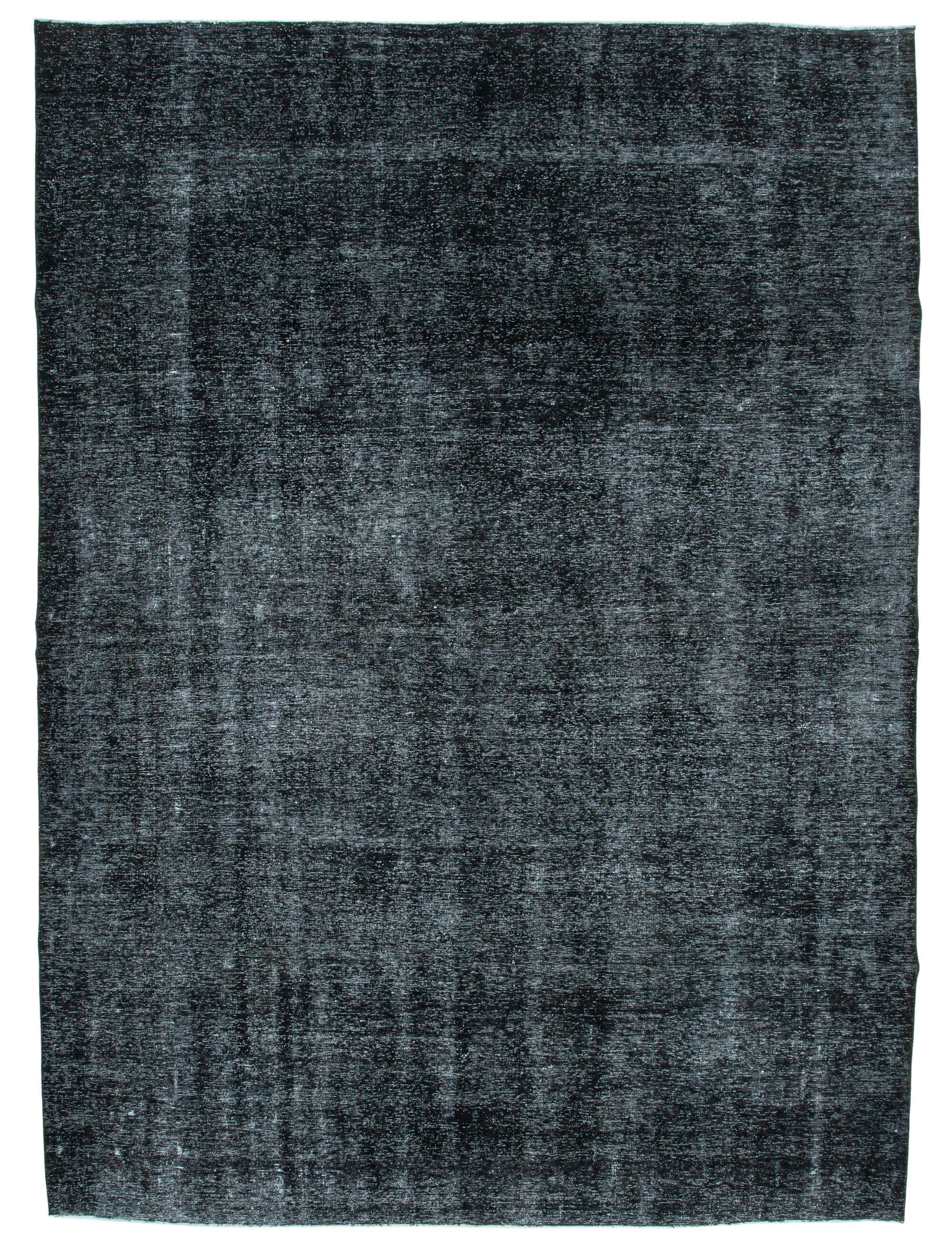 Tapis oriental surteint noué à la main 287 cm x 390 cm Tapis en laine noire