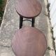 Pair of industrial stools