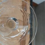 11 antique champagne glasses