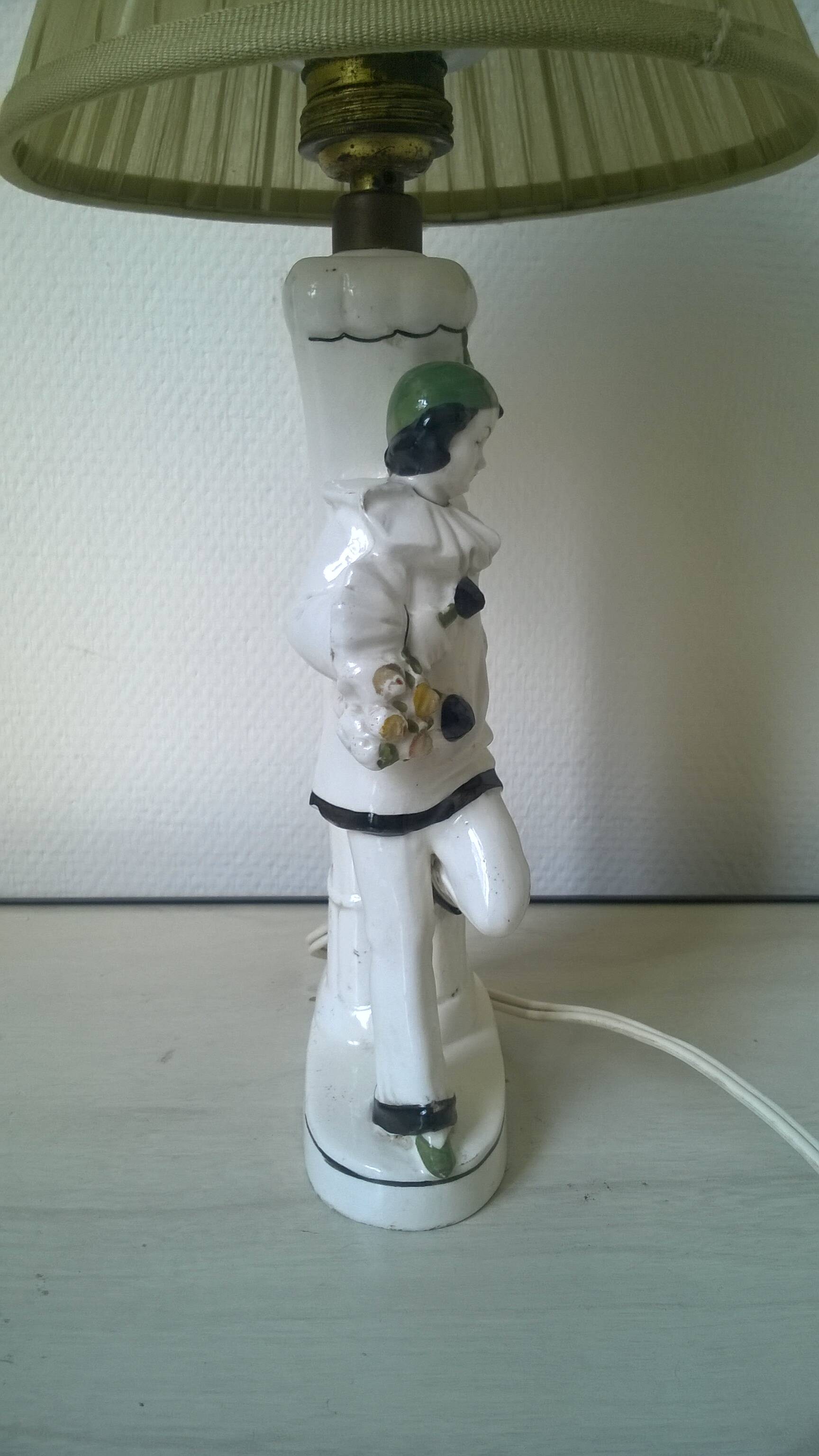 Vintage ceramic table lamp
