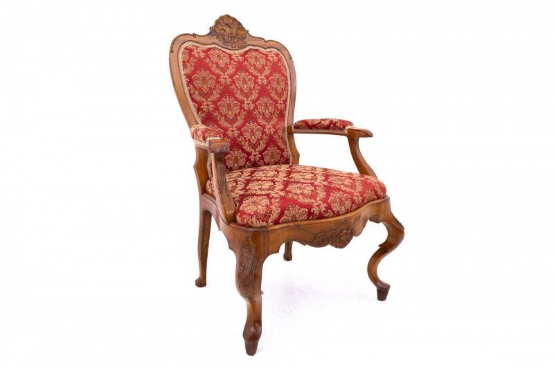 Antique armchair, France, circa 1880. After renovation.