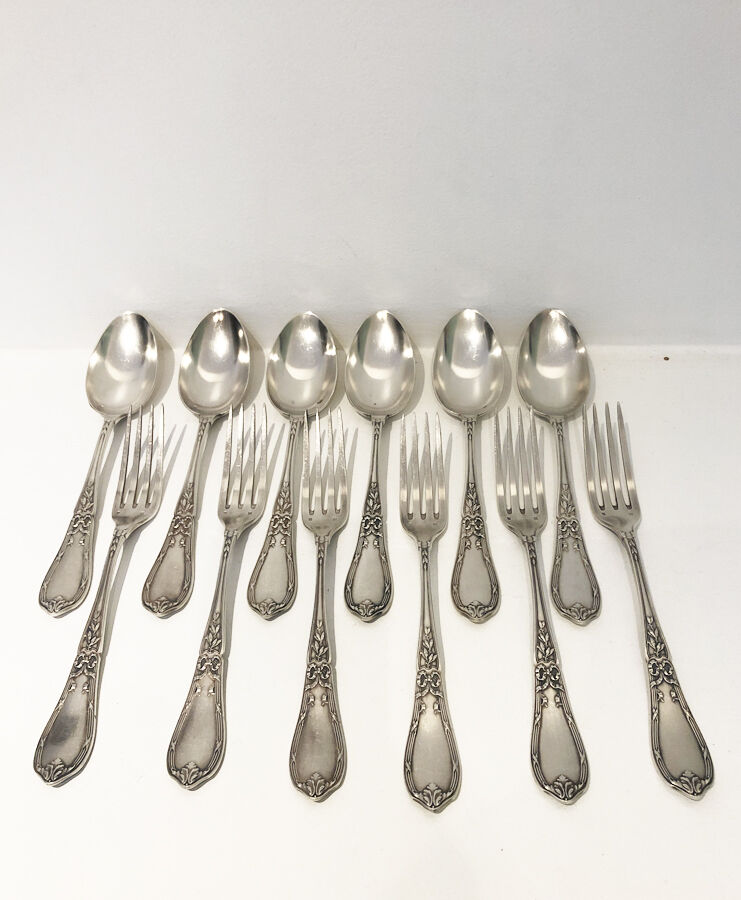 Ménagère décor knot, 1950