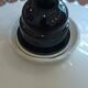 Lampe baladeuse vintage en verre Blanc