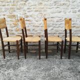 Straw chairs