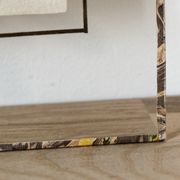 Planche animalière colorisée, encadrée