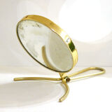 Golden hand and pose mirror 24x14cm