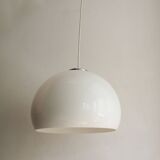 1970's Large White Ceiling Pendant
