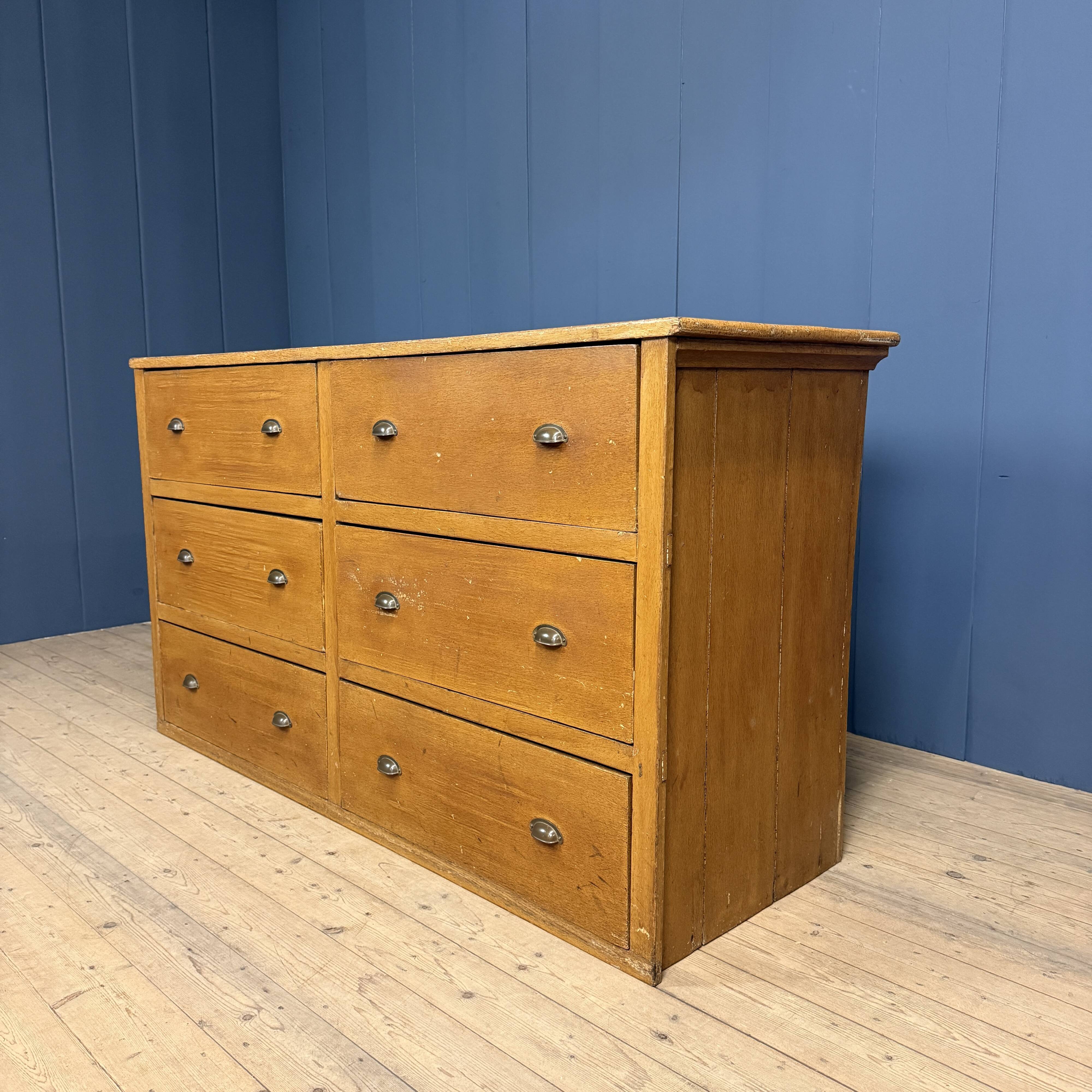 Antique painted Dutch counter