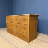 Antique painted Dutch counter