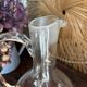 Ancienne carafe en cristal à décanter à vin