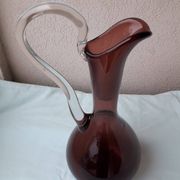 Pichet en verre soufflé