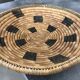 Basket straw bowl origin African hand weave 34 cm
