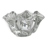 Cendrier vide-poche en cristal transparent