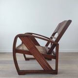 Fauteuil en teck de Birmanie