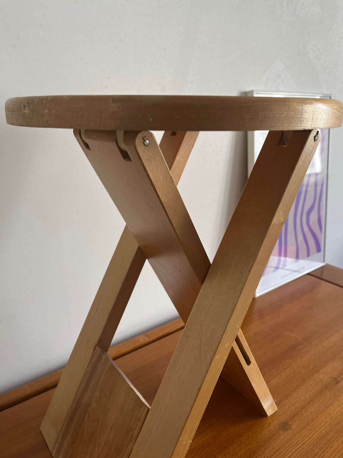 Suzy folding stool by Adrian Reed