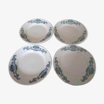 Assiettes plates Lutèce Longchamp