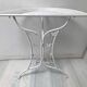 Console table Half-Moon wrought iron