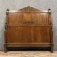 Bastel stamped bed from the Empire Consulate period in walnut circa 1800