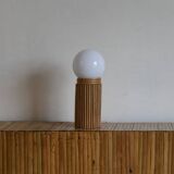 Lampe de table en roseau crayon moderne