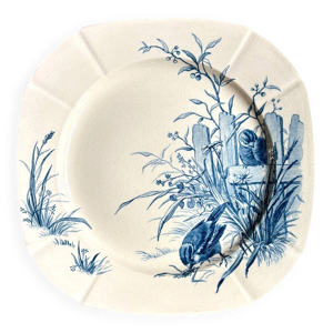 Assiette à gâteau Gien