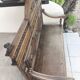 Banquette-coffre ancienne style Henri II / Néo-Renaissance en bois sculpté