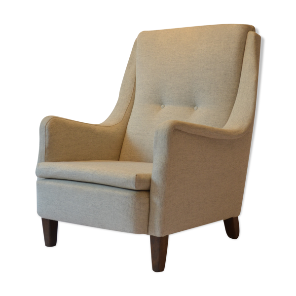 Fauteuil Fritz Hansen conçu par Folke Ohlsson pour Dux années 1950