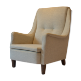 Fauteuil Fritz Hansen conçu par Folke Ohlsson pour Dux années 1950