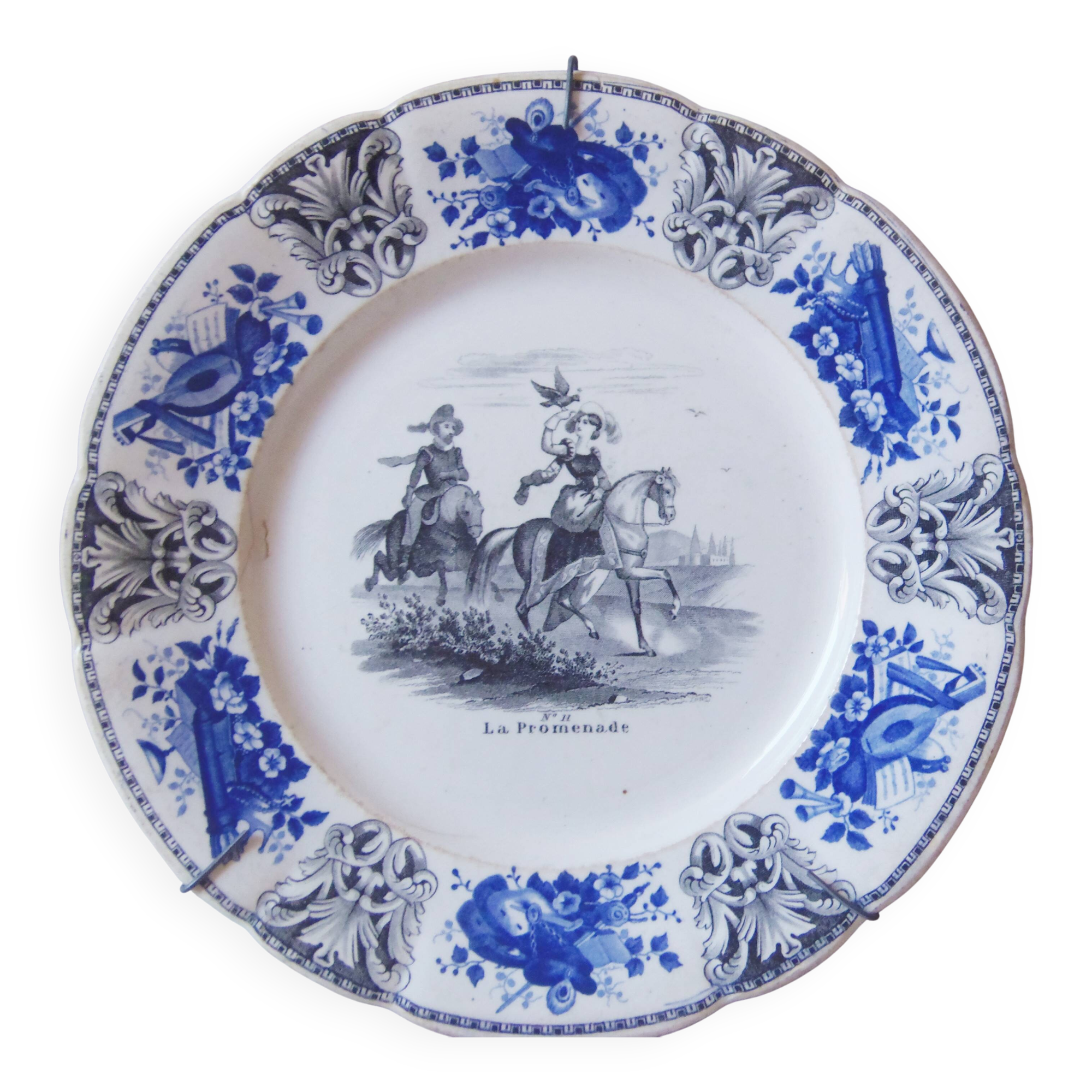 Creil and Monterau plate