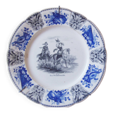 Creil and Monterau plate