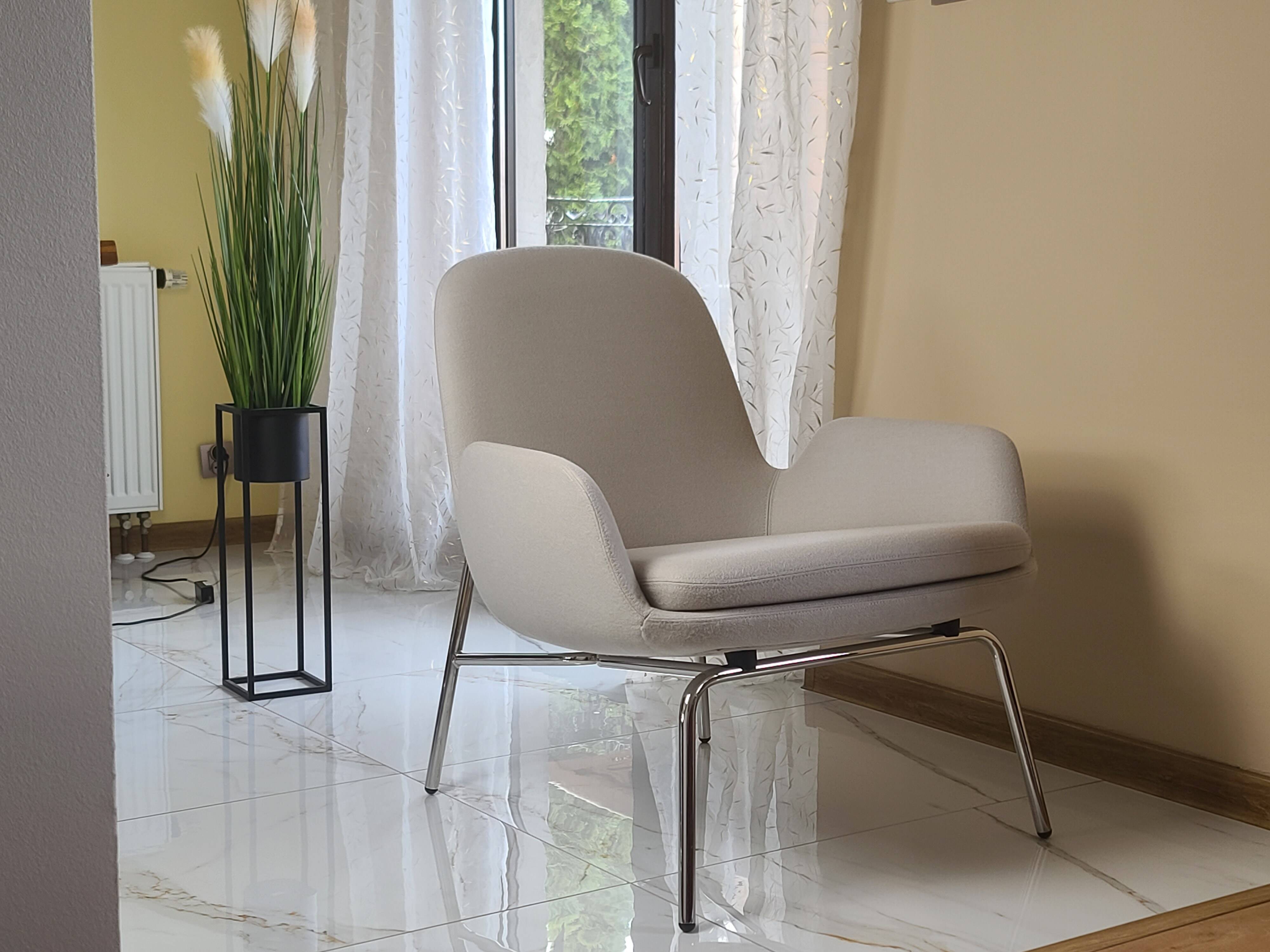 Era Lounge Chair low  chrom from Normann Copenhagen.  New!!!