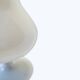 Vase en opaline blanche